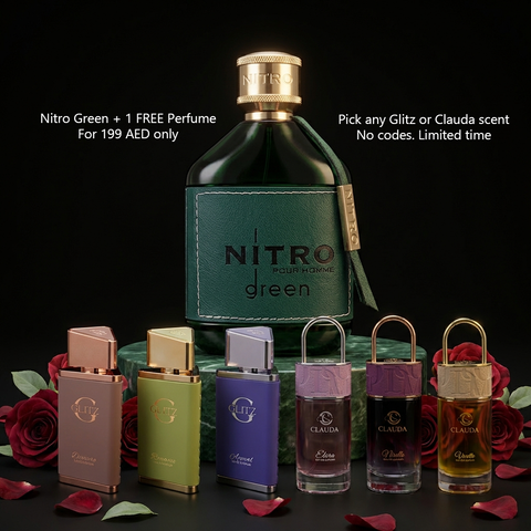 Buy Nitro Green. Get One Perfume FREE.