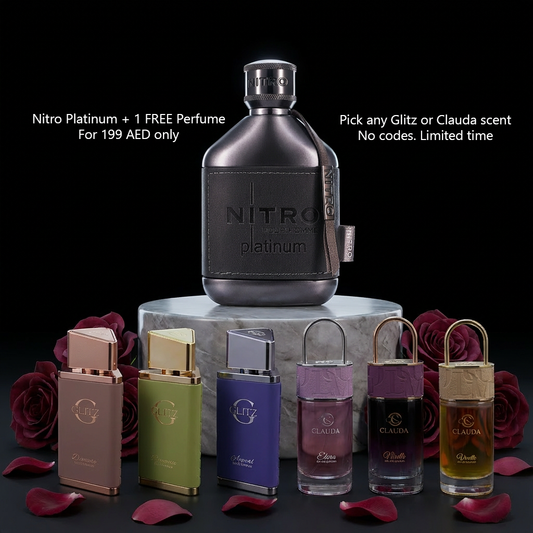 Buy Nitro Platinum. Get One Perfume FREE.