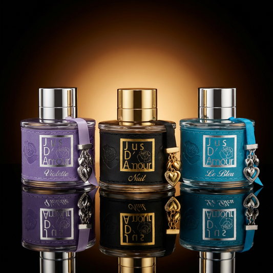 Jus D' Amour Perfumes (Nuit • Violette • Le Blue) Bundle