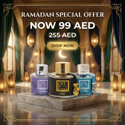 Jus D' Amour Perfumes (Nuit • Violette • Le Blue) Bundle